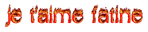 je t'aime fatine